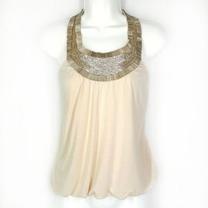 Haute hippie top, sleeveless blouse, size XSmall.